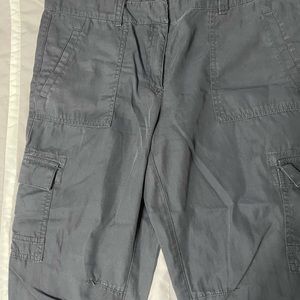 Loft cargo jogger size 12 grayish blue